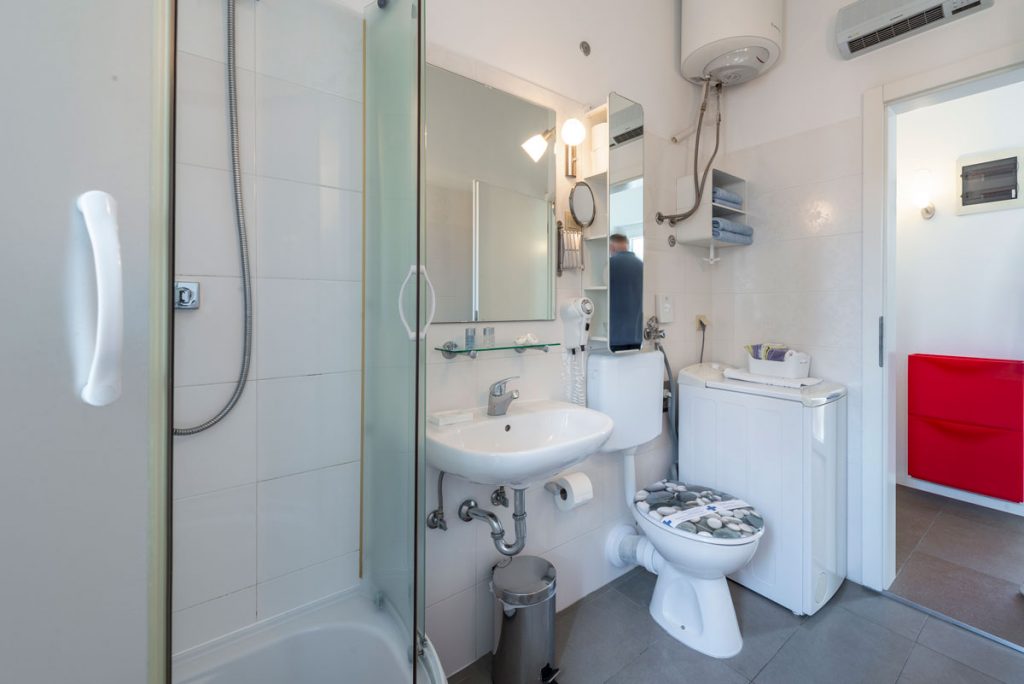 Bathroom - Washing machine - Low level Toilet